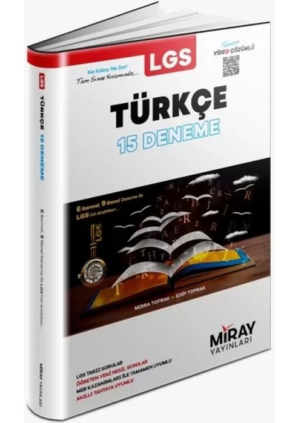 LGS 8. Sınıf Türkçe 15 Deneme