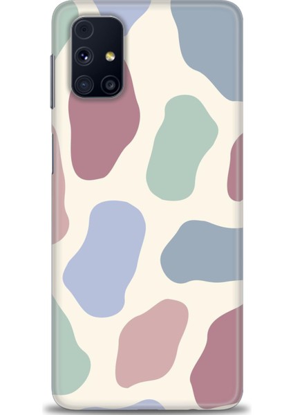 Samsung Galaxy M31S Kılıf Hd Baskılı - Renkli Benek