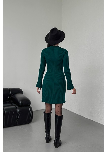 Standart Bedenli Fitilli Pamuklu Triko Süper Mini Elbise fırsatları