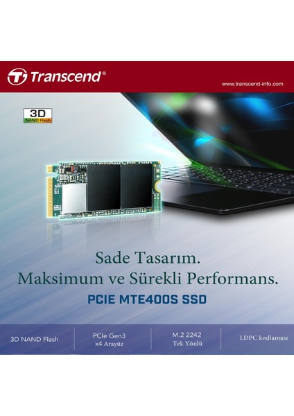 Ts2Tmte400S 2TB M.2 2242PCIe NVMe SSD fiyatları