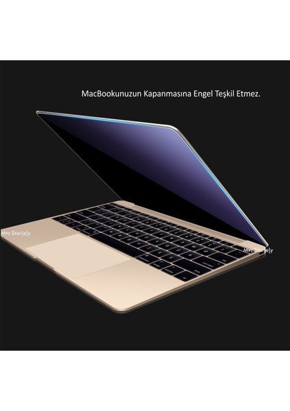 Macbook Air Pro Ekran Koruyucu A1708 A1706 A1989 A2159 A1932 ile Uyumlu Mat