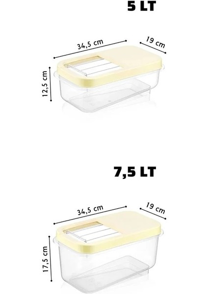 Olay Kayar Kapaklı 2'li Set Multibox Tablet/deterjan Saklama Kutusu