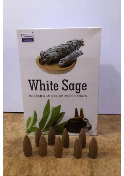 Darshan White Sage / Ada Çayı Kokusu - Geri Akış Tütsü fiyatları