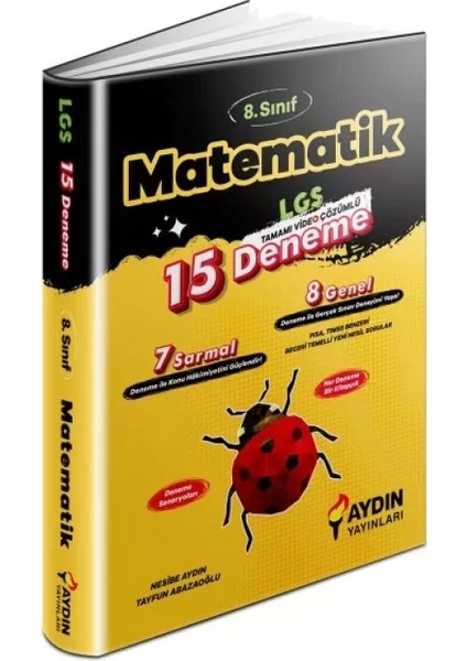 LGS 8. Sınıf Matematik 15 Deneme