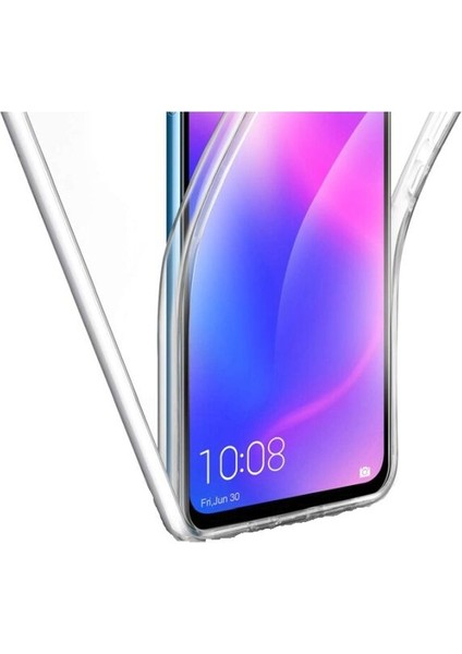 Huawei Mate 20 Pro 360 Derece Kılıf Full Tam Koruma Ön Arka Şeffaf Kılıf