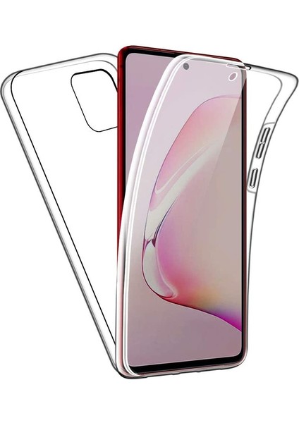 Samsung Galaxy Note 10 Lite 360 Derece Kılıf Full Tam Koruma Ön Arka Şeffaf Kılıf