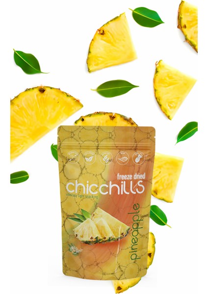 Ananas – Freeze Dried Ananas 20G x 3