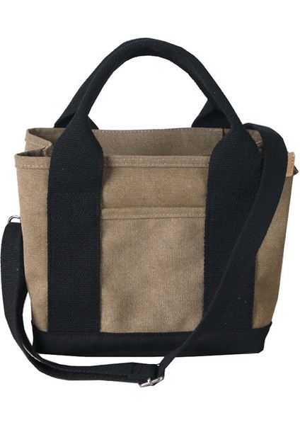 Kadın Kanvas Fermuarlı Omuz Crossbody Çanta (Yurt Dışından)