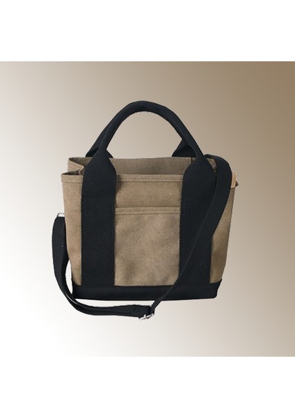 Kadın Kanvas Fermuarlı Omuz Crossbody Çanta (Yurt Dışından) fiyatları