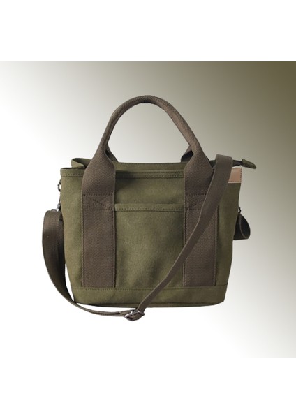 Kadın Kanvas Fermuarlı Omuz Crossbody Çanta (Yurt Dışından) fiyatları
