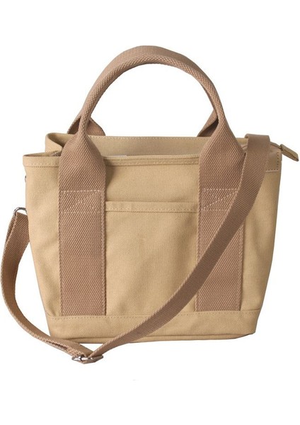 Kadın Kanvas Fermuarlı Omuz Crossbody Çanta (Yurt Dışından)