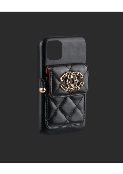 Siyah Çantalı Askılı Telefon Kılıfı - DK078 - iPhone 15 Pro fiyatları