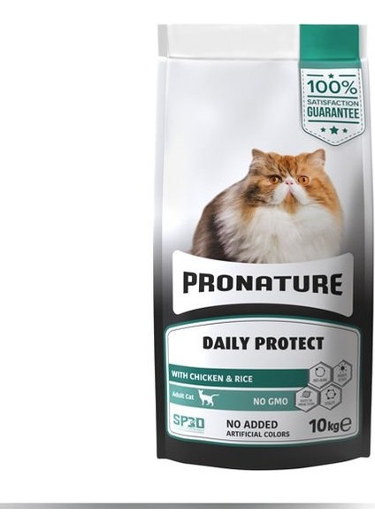 Pronature Tavuklu ve Pirinçli Yetişkin Kedi Maması 10 kg