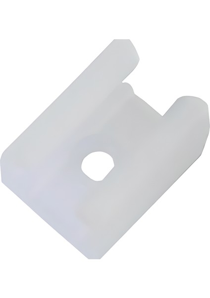 6X12MM Neon LED Sabitleme Montaj Aparatı Neon Şerit LED Montaj Aparatı Neon Tutma Aparatı (20 Adet)