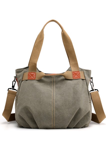 Kanvas Omuz Kadın Büyük Rahat Çanta (Yurt Dışından)