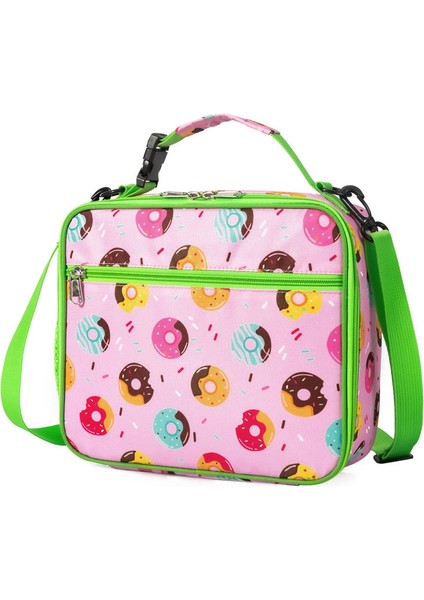 Çocuk Öğle Yemeği Crossbody Öğle Yemeği Dinozor Desen Taşınabilir Termal Çanta (Yurt Dışından)