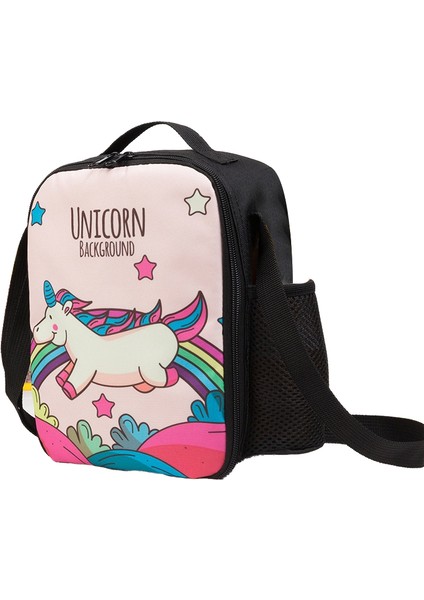 Çocuk Öğle Yemeği Crossbody Unicorn Öğle Yemeği Çanta (Yurt Dışından)