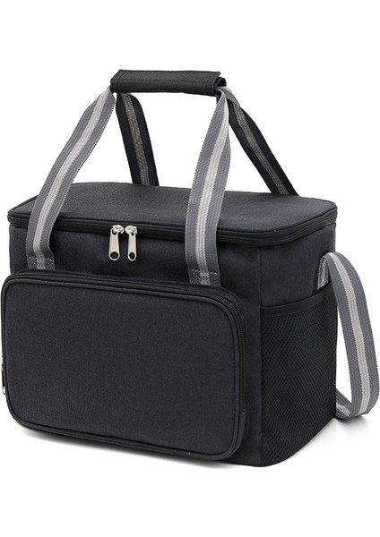 Taşınabilir Öğle Yemeği , Çapraz Açıklıklı Yalıtımlı , Alüminyum Folyo Piknik , Büyük Kapasiteli Yalıtımlı Çanta (Yurt Dışından)