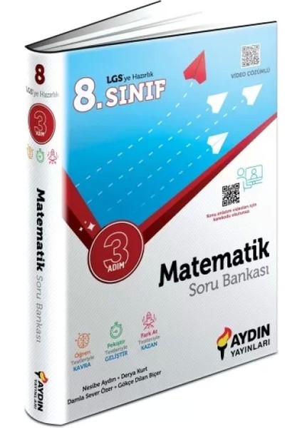 LGS 8. Sınıf Matematik Üç Adım Soru Bankası