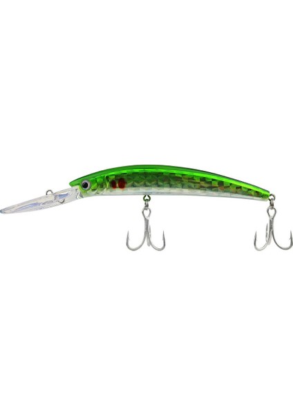 Deep Ghost Diver 11 cm 16 gr Green Amber