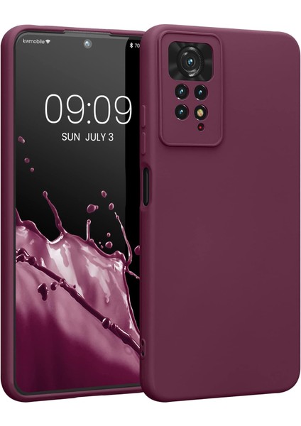 MTK Moveteck Xiaomi Redmi Note 11 Pro Kılıf Silikon + 9h Tempereli Nano Cam 2'li Set Ekran Camı