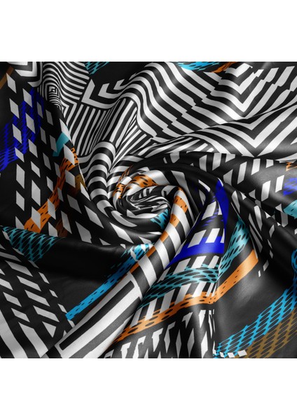 Ipek Twill Çapraz Köşeler Yeşil Kadın Eşarp fiyatları