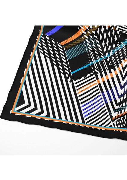 Ipek Twill Çapraz Köşeler Yeşil Kadın Eşarp modelleri