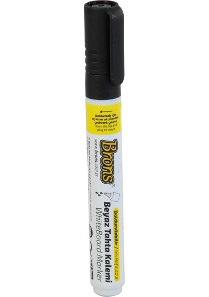 Brons Tahta Kalemi Doldurulabilir Siyah Yerli BR 956