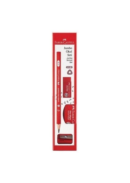 Faber Castell Jumbo Okul Kalemi Seti Fsc