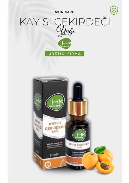 Kayısı Çekirdeği Yağı 20 Ml