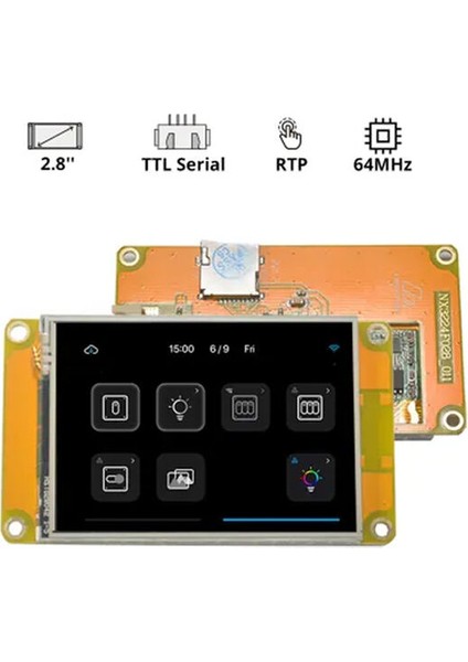 2.8 Inch Nextion Hmı Display R-Rezistif Ekran - Dokunmatik