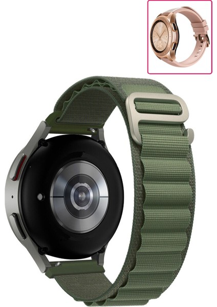 Samsung Galaxy Watch 42MM Akıllı Saat Uyumlu Kordon Alpine Loop Döngü Spor Kayış fiyatları