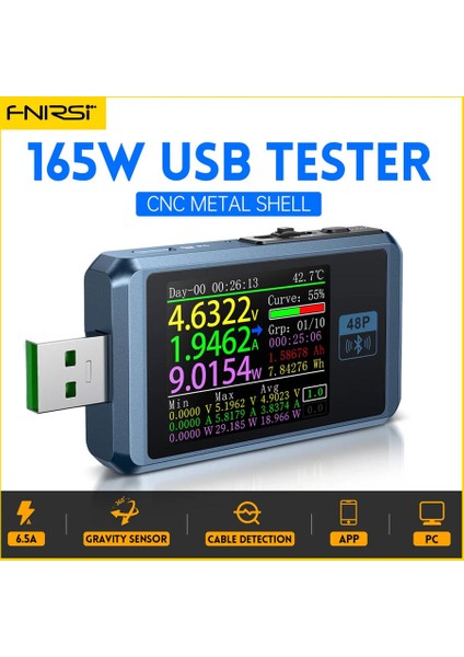 Fnırsı Fnırsı FNB48P Bluetooth USB Test Cihazı