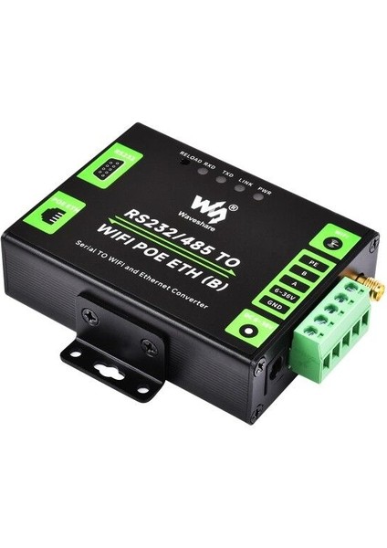 Endüstriyel RS232485TEN Wifi ve Poe Ethernete Modbus - Mqtt Ağ Geçidi Dönüştürücü