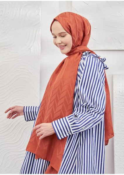 Armanda Italyan Jakar Zigzag Desen Şal