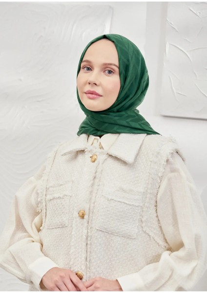 Armanda Italyan Jakar Zigzag Desen Şal