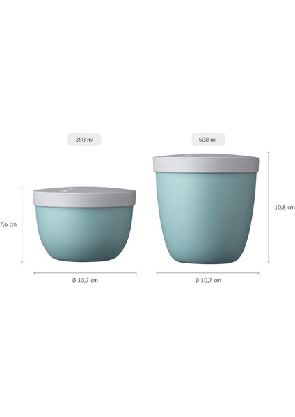 Snack Pot Ellipse 500 ml