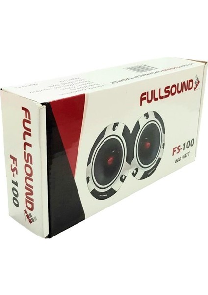 FS-100 10CM 600WATT Dome Tweeter Takımı