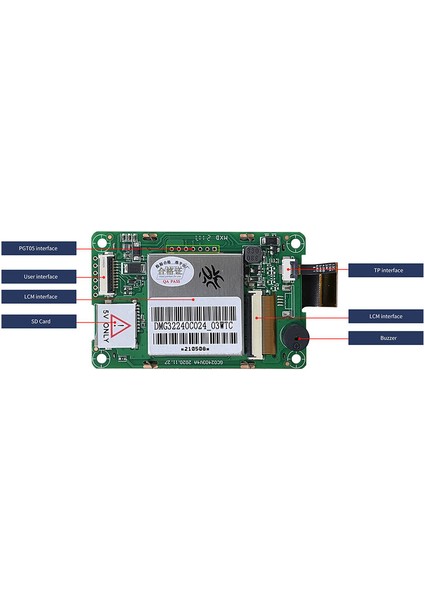 Dwın 2.4 Inch Dwin Hmı Display Kapasitif Ekran - Dokunmatik