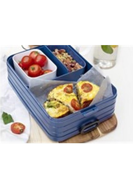 Bento Lunch Box Take A Break Large Bölmeli Portatif Yemek Kabı 1500 ml