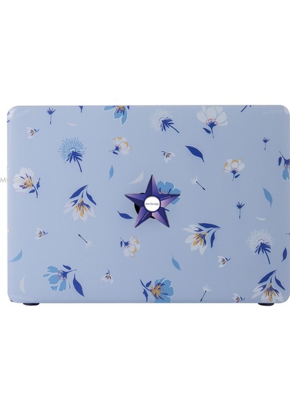 Macbook Pro Kılıf 13inç M1-M2 A1706-08 A1989 A2159 A2251 A2289 A2338 ile Uyumlu Flower04