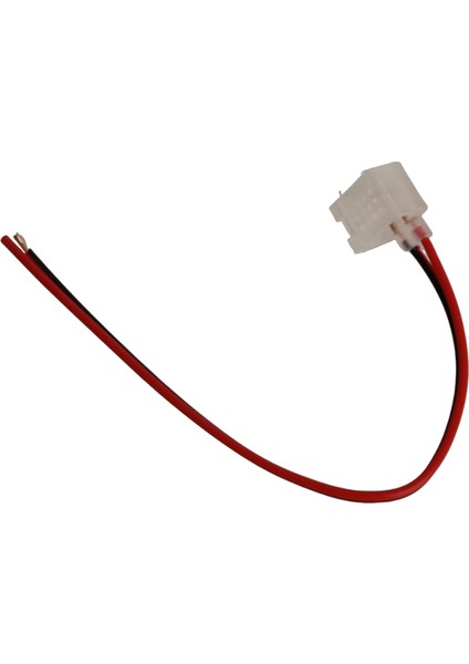 6X12MM Tek Yönlü Neon Soketi Tek Yönlü Konnektör Kablo Birleştirme Aparatı 12V Besleme Fişi 5 Adet