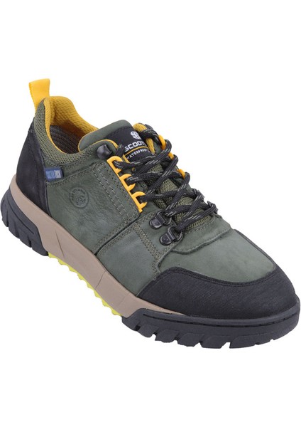 Marcomen 18497 Siyah-Haki Sneaker Ayakkabı