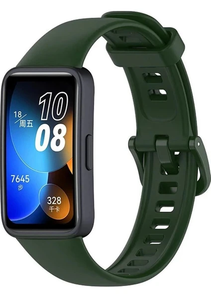 Huawei Band 8 ve Huawei Band 9 ile Uyumlu Kordon Spor Jel Silikon Kayış