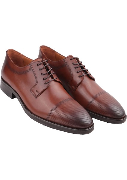 19709 Taba Klasik Deri Ayakkabı modelleri
