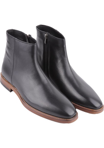 Marcomen 12477 Siyah Deri Bot modelleri