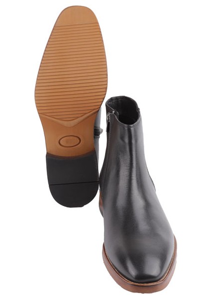 Marcomen 12477 Siyah Deri Bot fırsatları