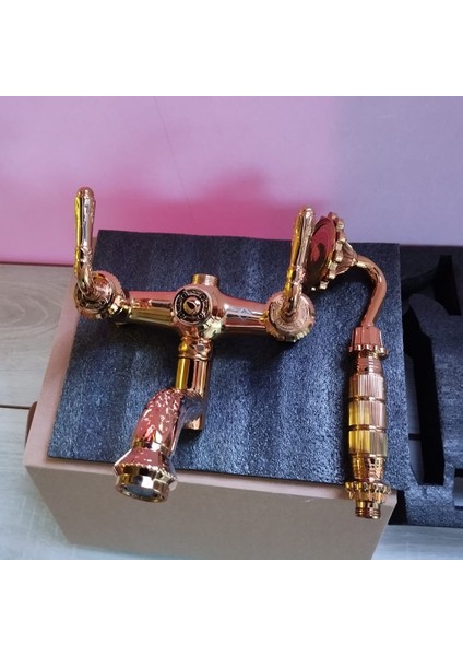 Gold Osmanlı Duş Seti