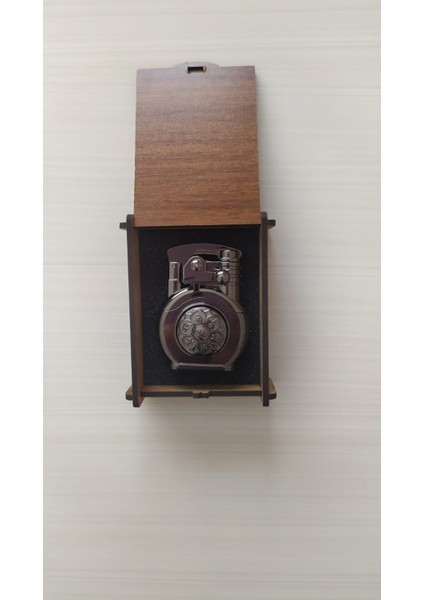 Stres Çarklı Mandallı Renkli Pürmüzlü Ayarlanabilir Gazlı Çakmak