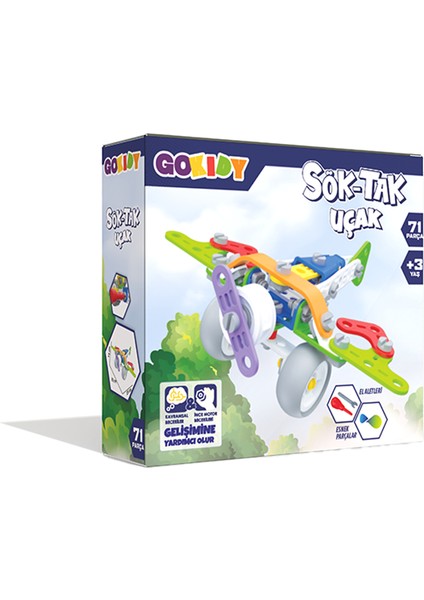 Sök-Tak Uçak 71 Parça